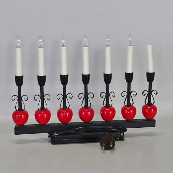 Adventsljusstake, 1900-talets senare del, Sverige