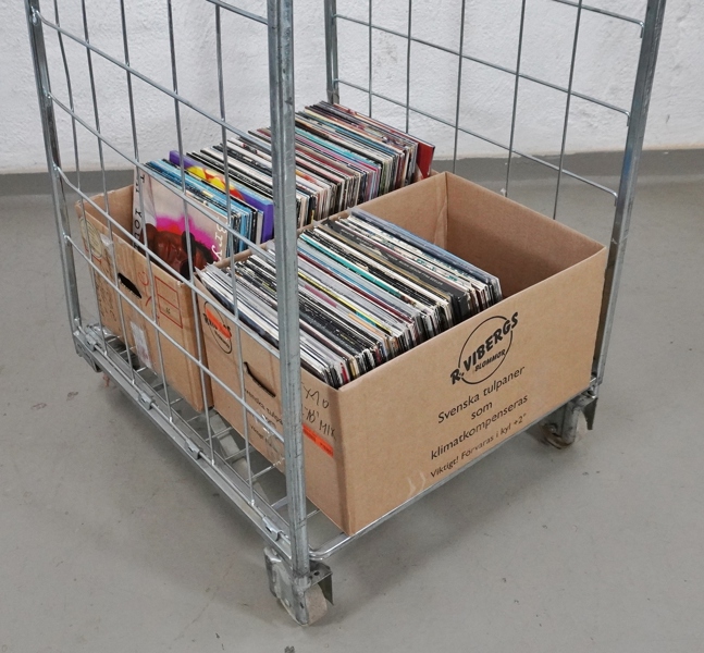 Parti vinylskivor, LP, blandade genrer