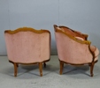 1 par fåtöljer, rokokostil, 1900-tal