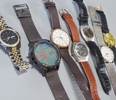 Parti klockor/ armbandsur, varierande fabrikat, design och ålder