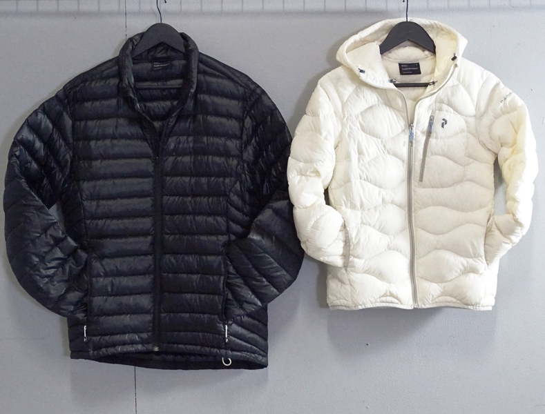 Herr- samt damjacka, PeakPerformance, W Helium HJ samt Down lin J