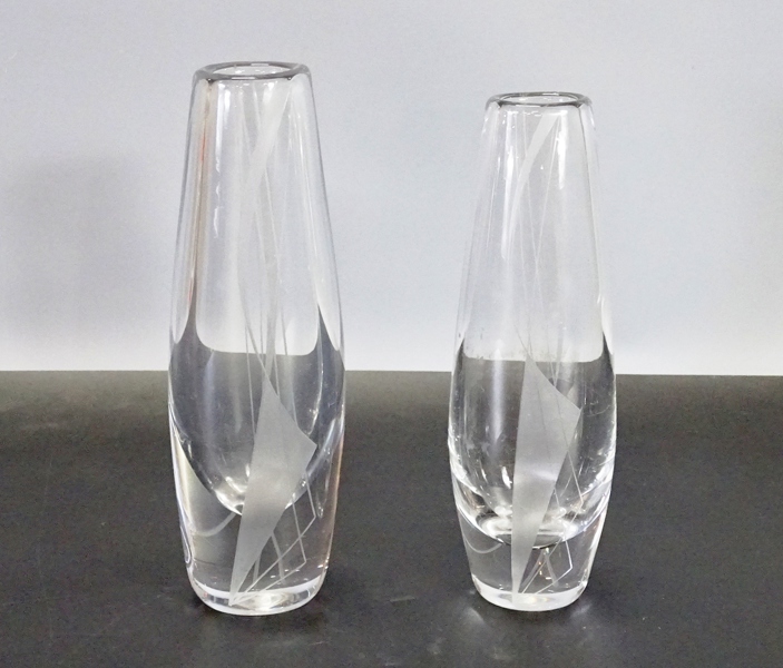 2 st. vaser, Sven Palmqvist, Orrefors