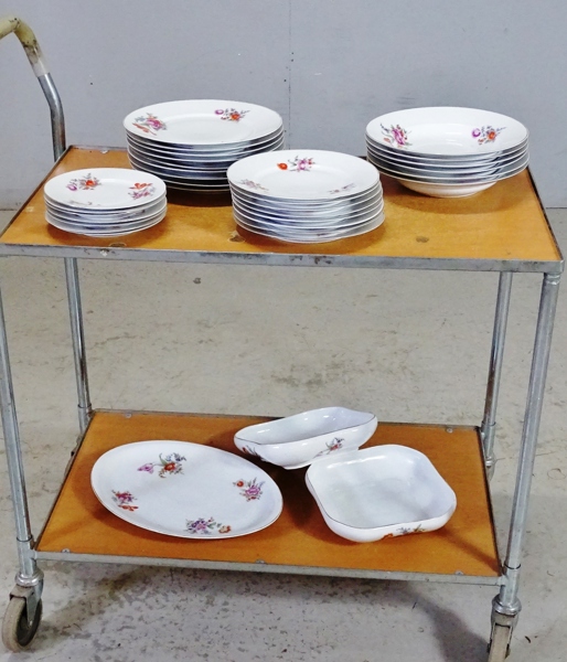 Matservis, ALP, Tjeckoslovakien, 1900-talets mitt