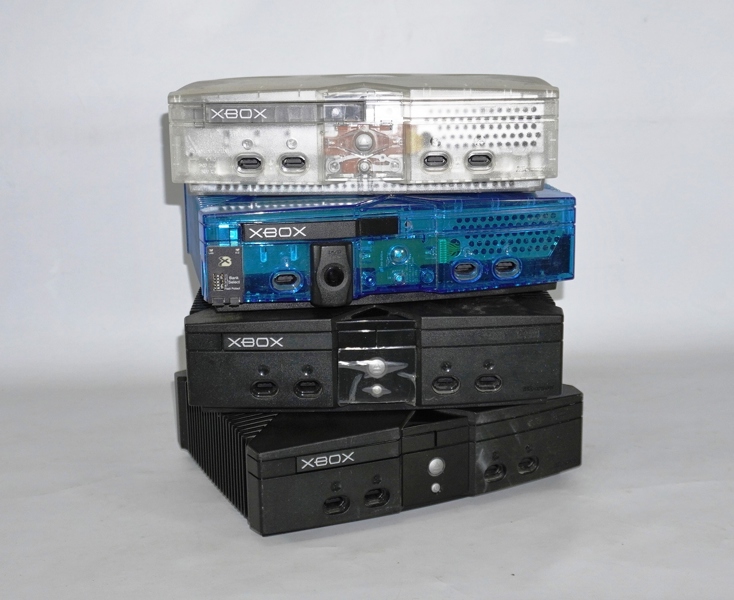 4 st TV-spel, X-box, Microsoft