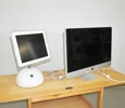 2 st stationära datorer, Apple
