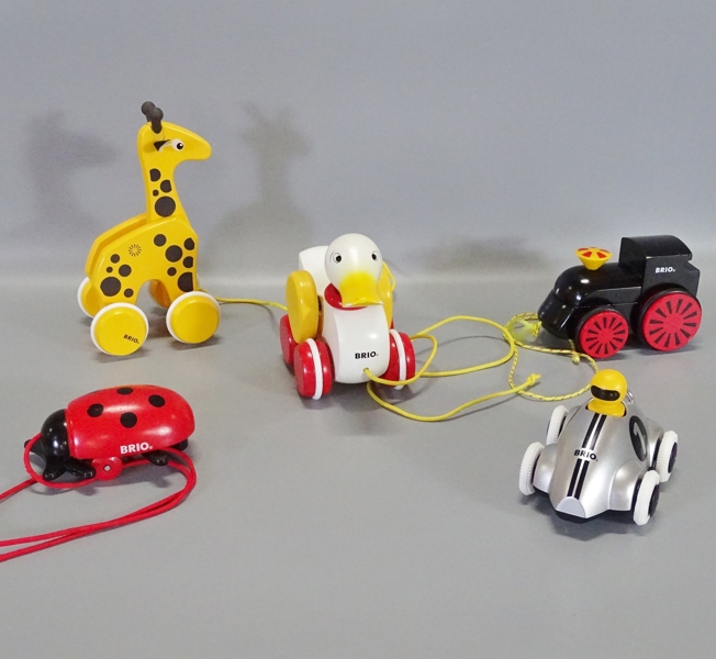 5 st. leksaker, BRIO, 2000-tal