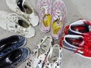 5 par skor "Sneakers" Vans och Converse, moderna