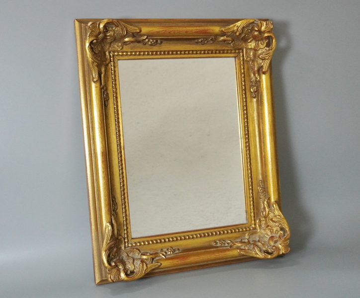 Väggspegel, guldram, 1900-tal