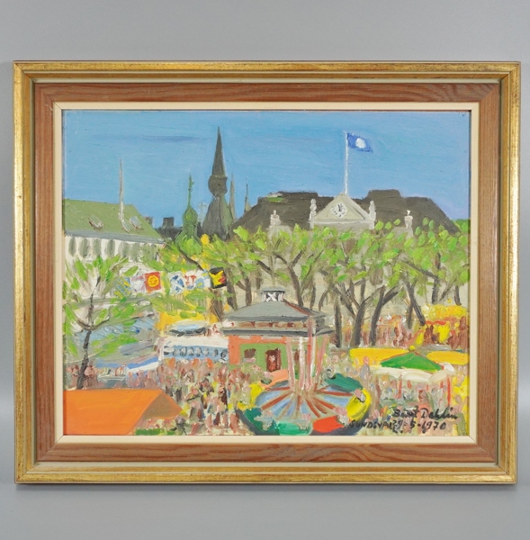 Oljemålning, Bengt Dahlin, Sundsvall