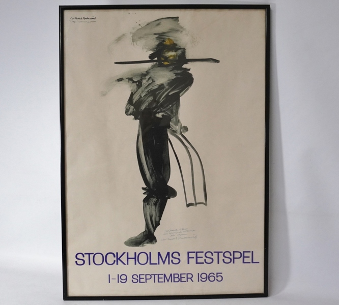 Galleriaffisch, Carl Fredrik Reuterswärd, 1965