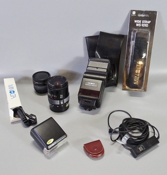 Parti kameratillbehör, Minolta