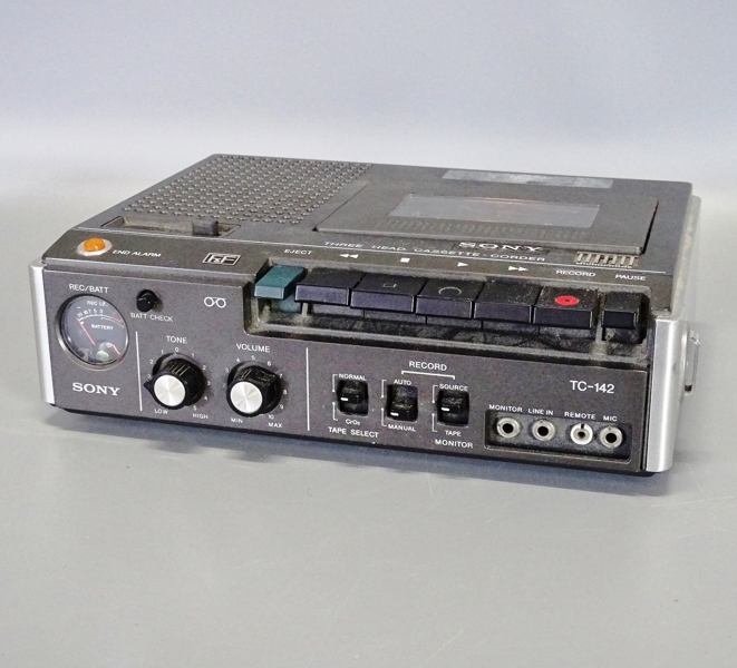 Kassettbandspelare, Sony, TC-142