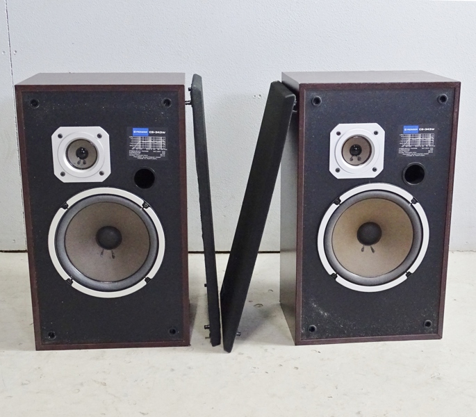1 par högtalare, Pioneer, CS-343W