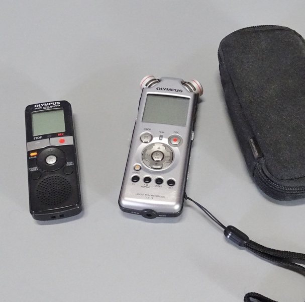 2 st. diktafoner, Olympus