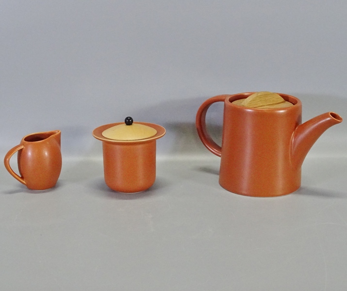 Teservis, Höganäs, 3-delar, 1900-talets andra hälft