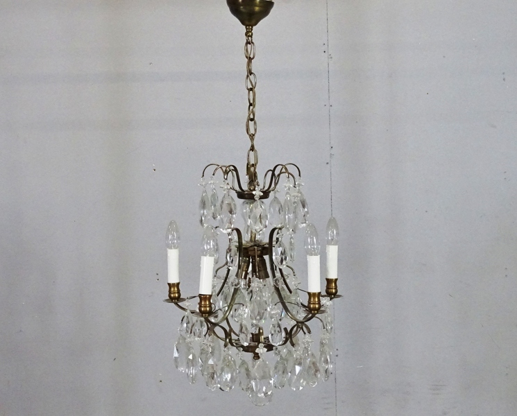 Kristallkrona, barockstil, 1900-tal