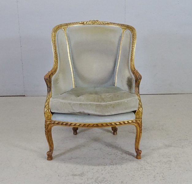 Fåtölj, rokokostil, 1900-tal