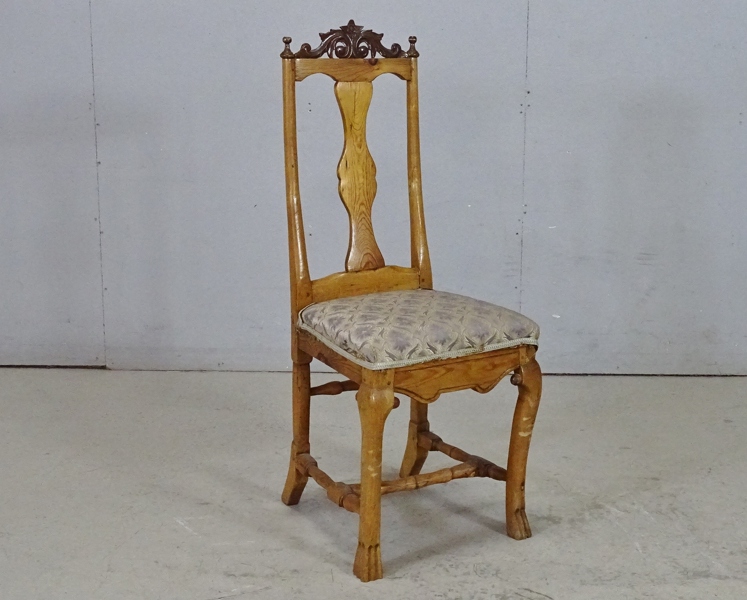 Stol, senbarock, 1700-tal