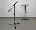 Keyboardställ samt mikrofonstativ
