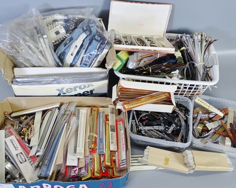 Stort parti klockarmband, varierande modell och design