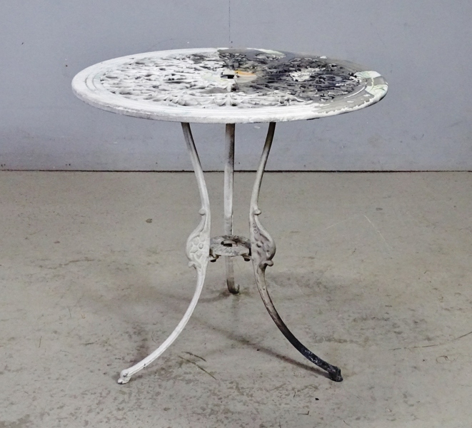 Trädgårdsbord, lättmetall, 19/2000-tal