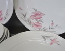 Mat & kaffeservis, blomdekor, Bavaria