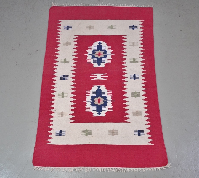 Matta, handknuten, ca 180*115 cm