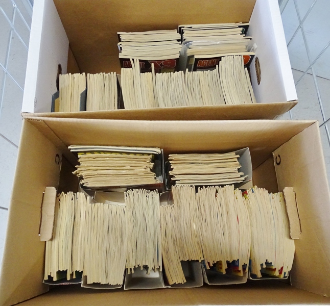 Parti serietidningar "Kalle Anka & Co. Fantomen m. fl.