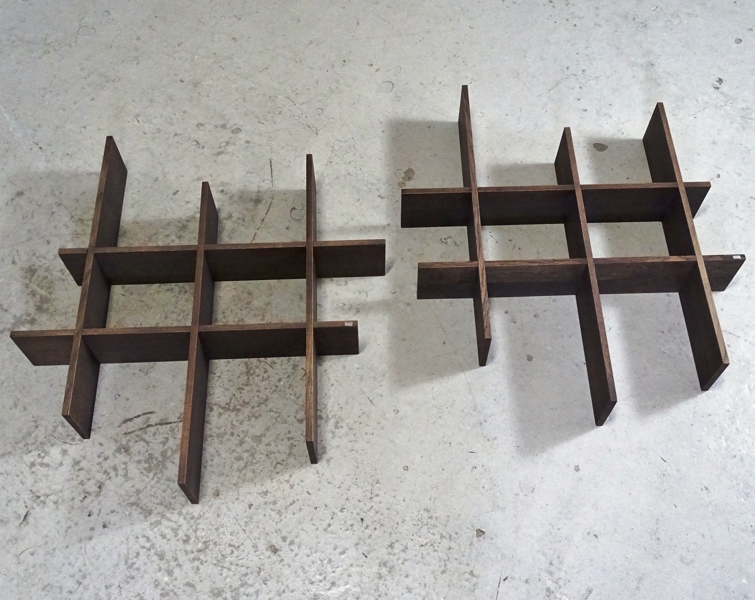 1 par vägghyllor, GAD, 2010/2020-tal