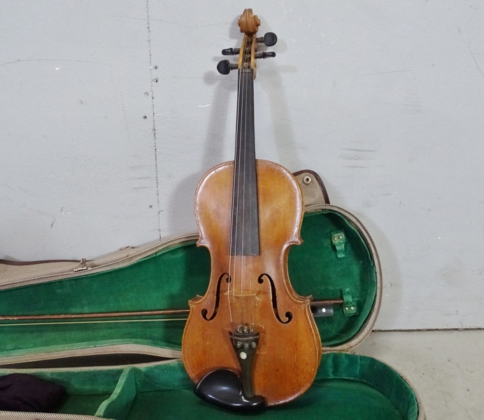 Äldre fiol låda, 1900-tal