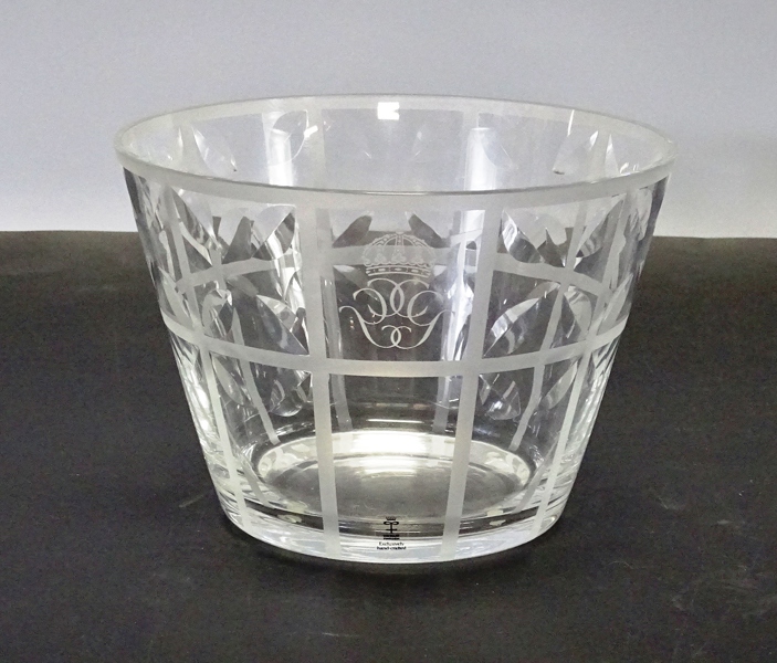 Skål, Ingegerd Råman, Skruf glasbruk