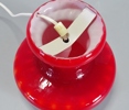 Bordslampa "Svamp" Rosdala glasbruk, 1970-tal