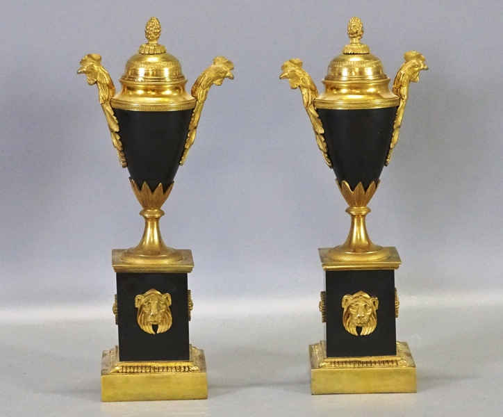 1 par Casoletter, Empire, troligen Parisarbete