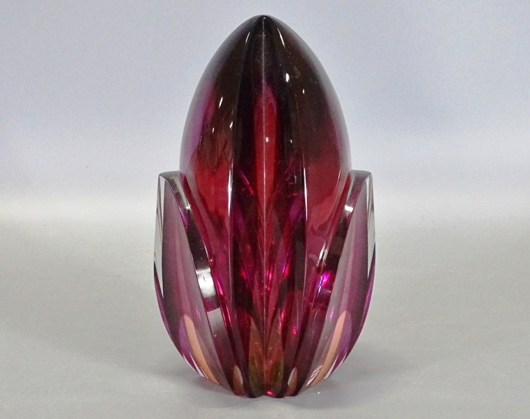 Glasskulptur, "Prisma" Eva Englund, Orrefors