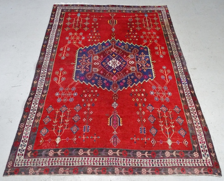 Handknuten matta, orientalisk