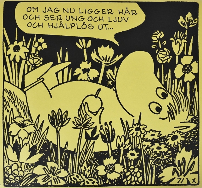 Affisch, Mumin, efter Tove Jansson