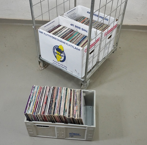 Parti vinylskivor, LP, blandade genrer