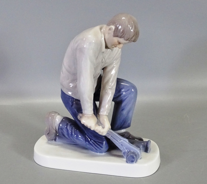 Figurin "Rörmokare" Bing & Gröndal, Danmark