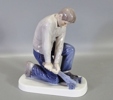 Figurin "Rörmokare" Bing & Gröndal, Danmark