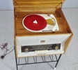 Radiomöbel med skivspelare, Philips, 1950/60-tal