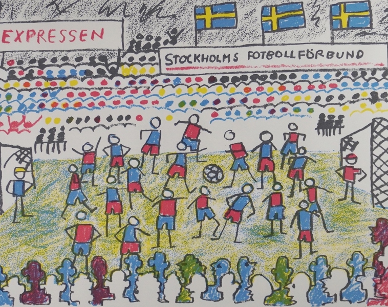 Litografi, Slas "S:t Erikscupen"