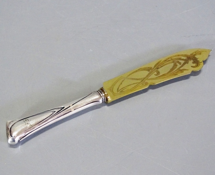 Tårtkniv/spade, 1900-talets första hälft