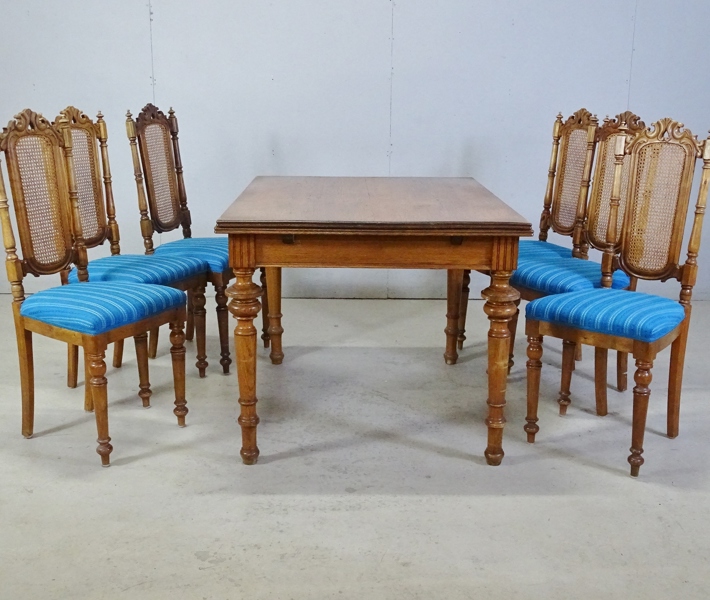 Matsalsmöbel, nyrenässans, 1800-tal