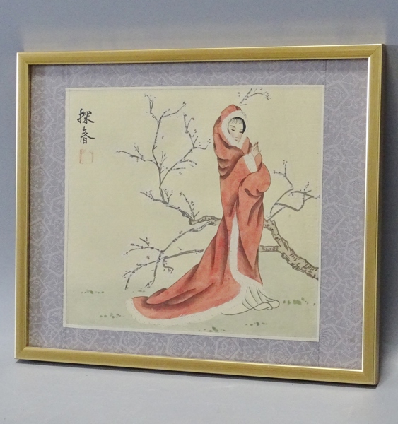 Sidentavla, orientalisk, Kina, oidentifierad konstnär