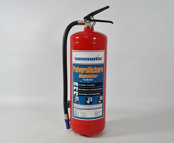 Pulversläckare, 6 kg