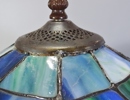 Bordslampa, "Tiffanystil" Texa Sweden, 19/2000-tal