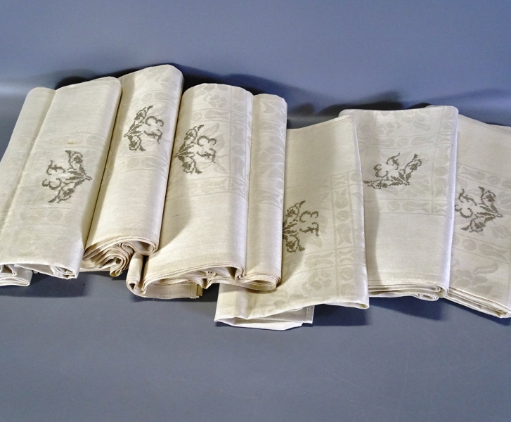 7 st. linnedukar, 1900-tal