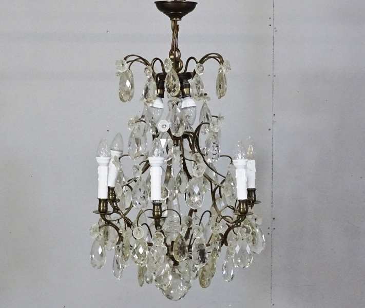 Kristallkrona, barockstil, 1900-tal