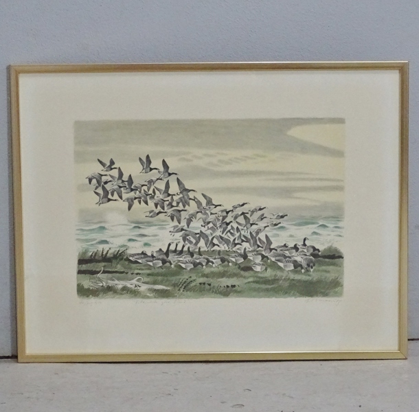 Litografi, Gunnar Brusewitz