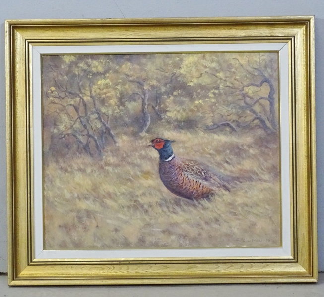 Oljemålning på pannå, Astrid Widenberg Liljefors